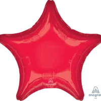 Metallic-Red-Star